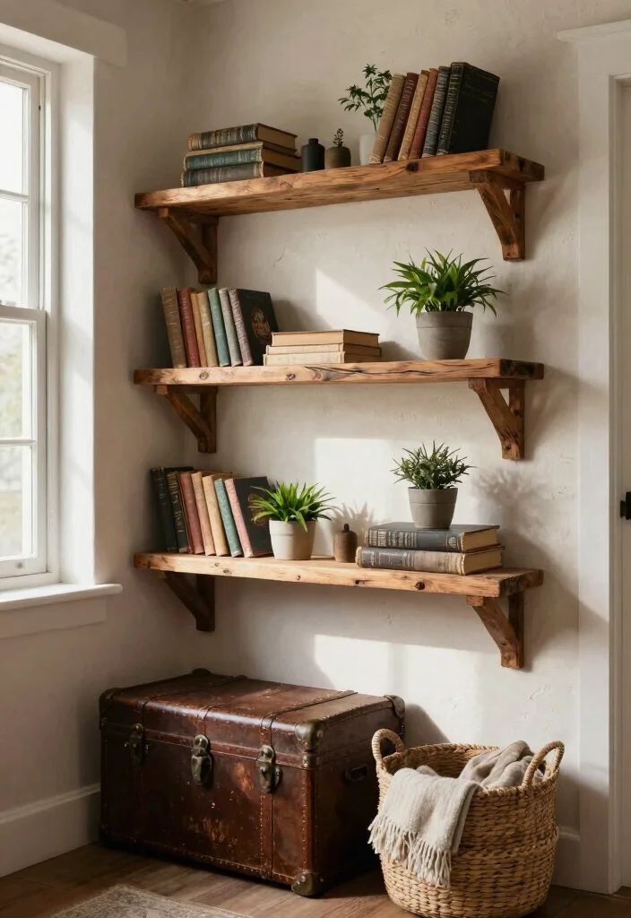 12 Traditional Entryway Ideas with Timeless Appeal 7. Rustic Hallway Decor 0