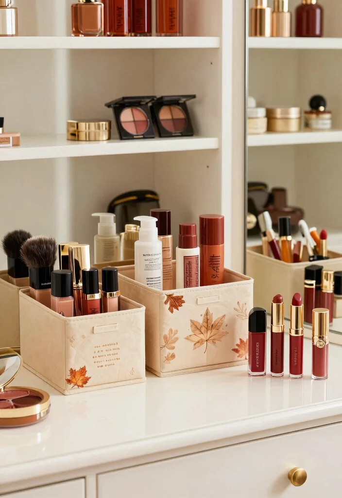 12 Vanity Closet Ideas for Beauty Storage and Daily Routines 61 12 Vanity Closet Ideas for Beauty Storage and Daily Routines 11. Seasonal Product Rotation 0