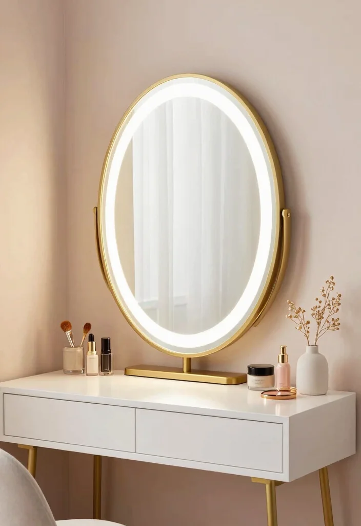 12 Vanity Closet Ideas for Beauty Storage and Daily Routines 13 12 Vanity Closet Ideas for Beauty Storage and Daily Routines 3. Elegant Vanity Mirrors with Storage 0