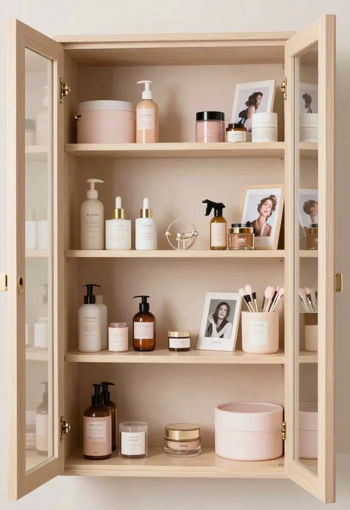 12 Vanity Closet Ideas for Beauty Storage and Daily Routines 26 12 Vanity Closet Ideas for Beauty Storage and Daily Routines 6. Open Shelving for a Boutique Feel 0