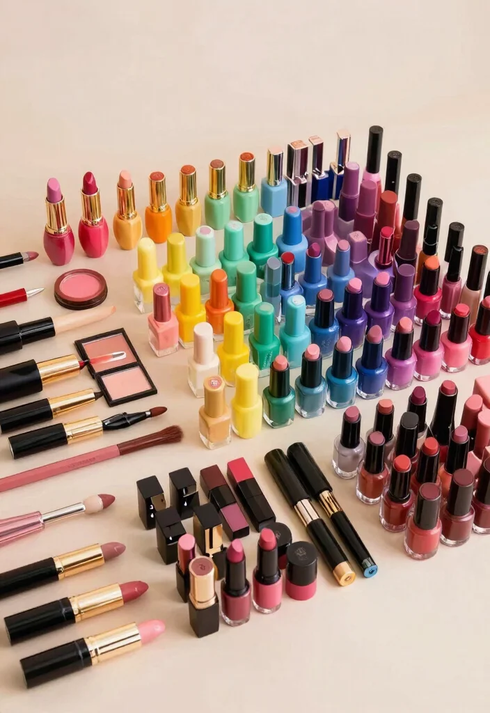 12 Vanity Closet Ideas for Beauty Storage and Daily Routines 37 12 Vanity Closet Ideas for Beauty Storage and Daily Routines 7. Color Coded Beauty Organization 0