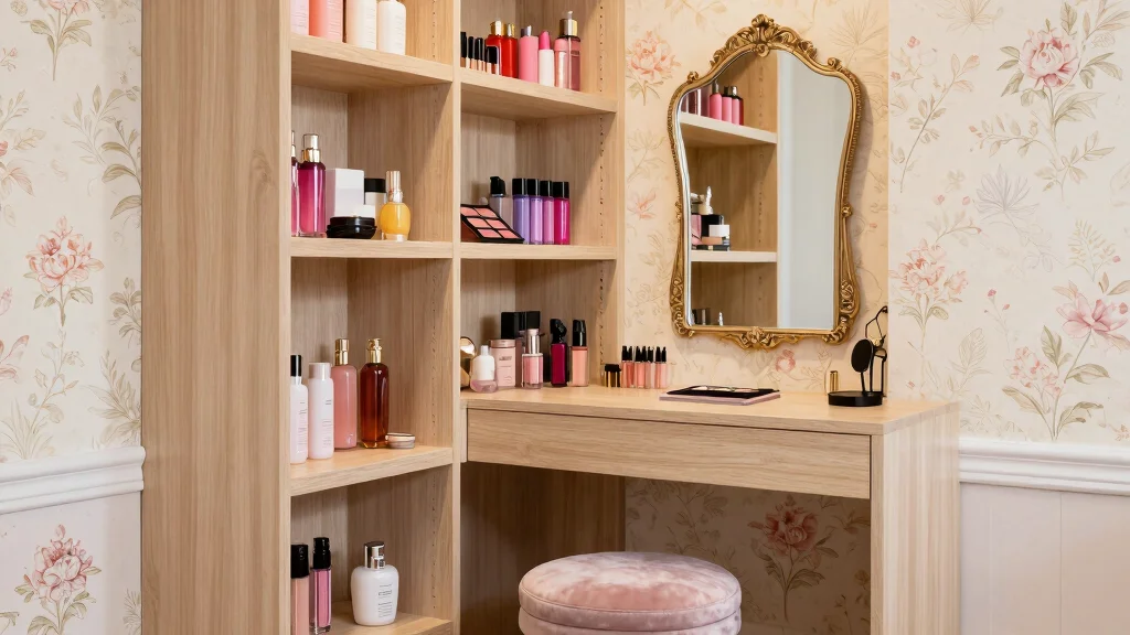 12 Vanity Closet Ideas for Beauty Storage and Daily Routines