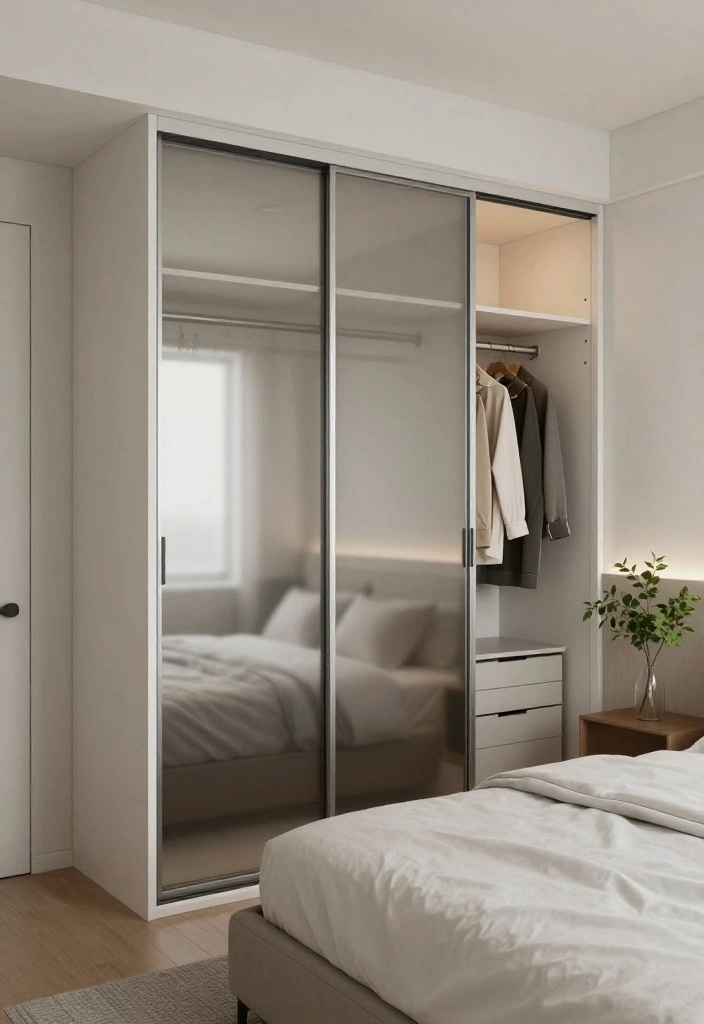 12 White Closet Ideas for Bright Clean and Timeless Interiors 1. Sleek Sliding Doors 0
