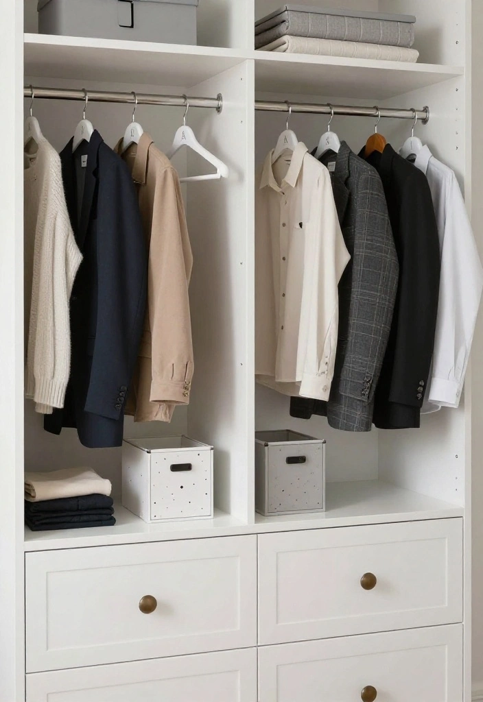 12 White Closet Ideas for Bright Clean and Timeless Interiors 11. Personalized Accessories 0