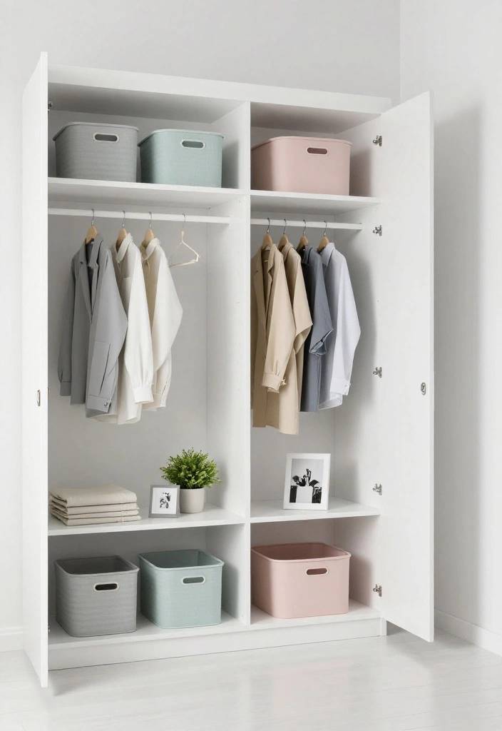 12 White Closet Ideas for Bright Clean and Timeless Interiors 2. Open Shelving Elegance 0