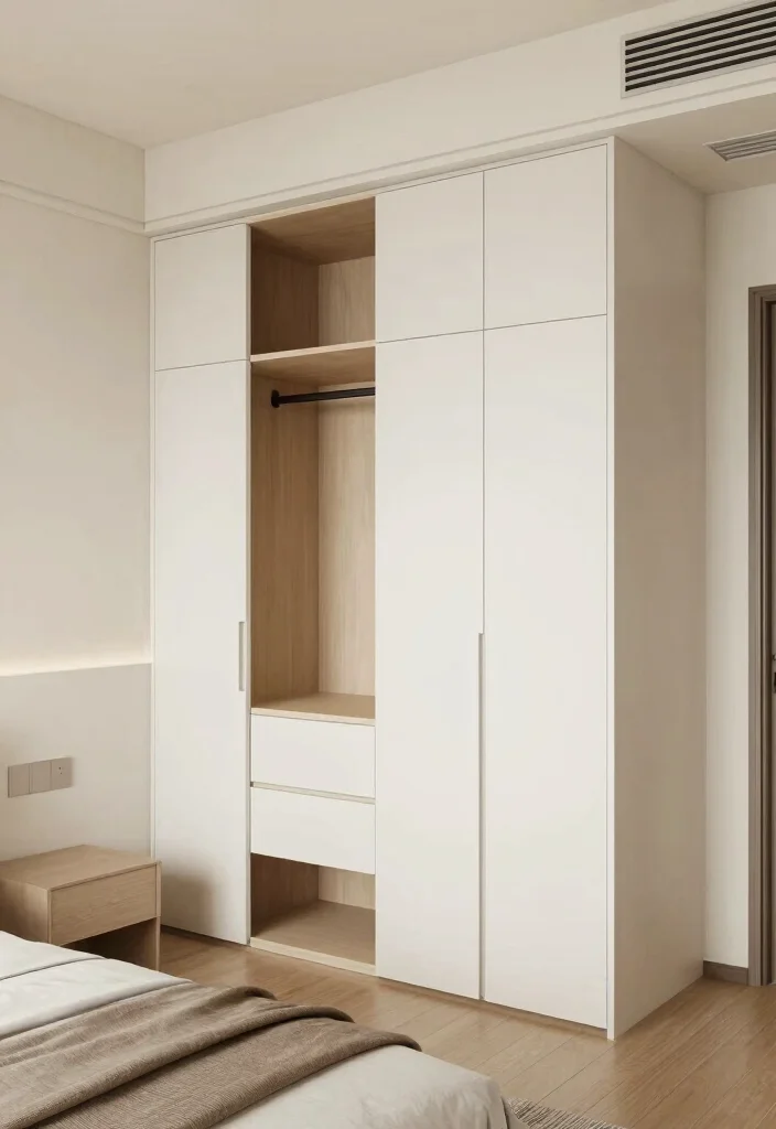 12 White Closet Ideas for Bright Clean and Timeless Interiors 3. Built In Wardrobes 0