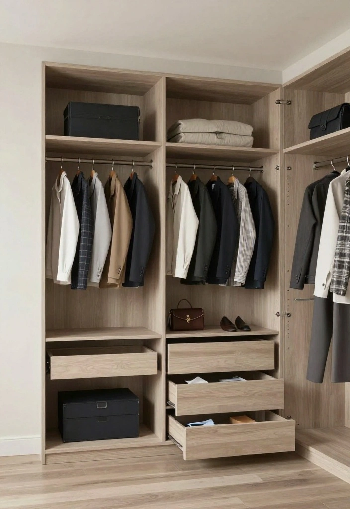 14 Aesthetic Closet Ideas for Calm and Stylish Storage 14. Customized Closet Solutions 0