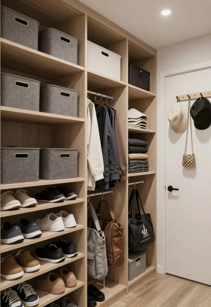 14 Aesthetic Closet Ideas for Calm and Stylish Storage 7. Vertical Space Utilization 0