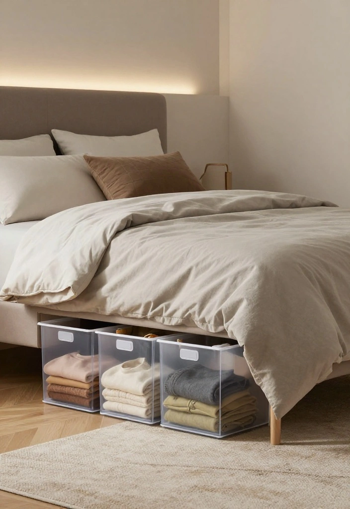 14 Bedroom Ideas Closet Layouts That Blend Storage into the Room 4. Under Bed Storage Solutions 0
