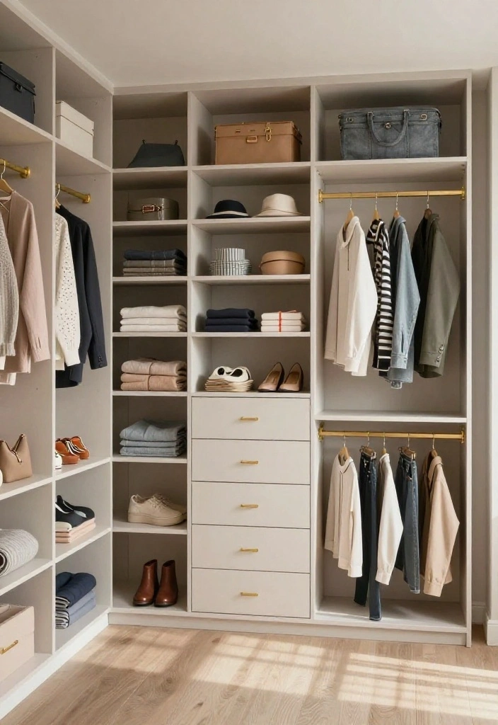 14 Bedroom Ideas Closet Layouts That Blend Storage into the Room 6. Closet Systems for Custom Solutions 0