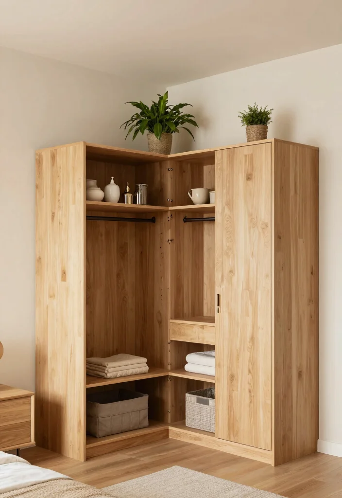 14 Bedroom Ideas Closet Layouts That Blend Storage into the Room 7. Corner Closet Solutions 0