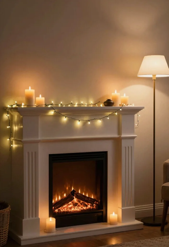 14 Christmas Fireplace Ideas for Cozy Holiday Living Rooms 28 14 Christmas Fireplace Ideas for Cozy Holiday Living Rooms 8. Layered Lighting Effects 0