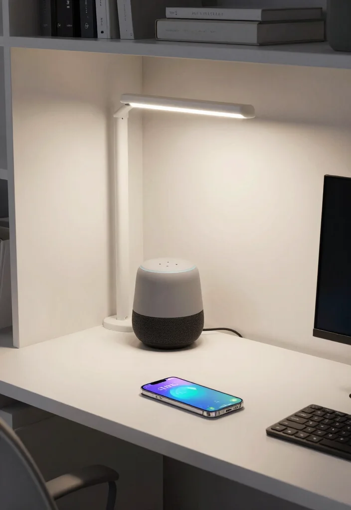 14 Cloffice Ideas Room Closet Combining Work and Storage 9. Smart Technology Integration 0