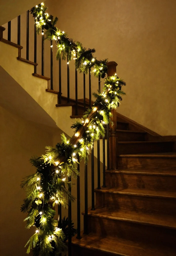 14 Entryway Ideas with Stairs That Use Vertical Space 8. Creative Stair Railing Dcor 0