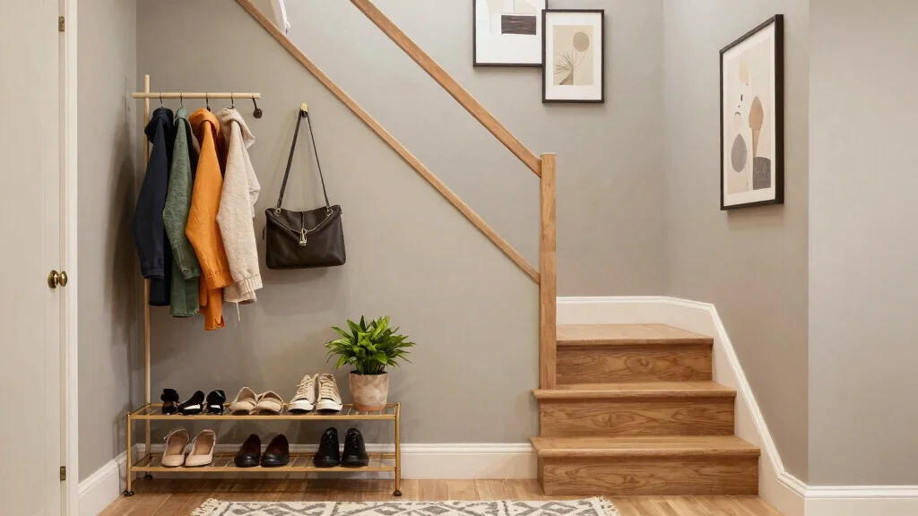 14 Entryway Ideas with Stairs That Use Vertical Space