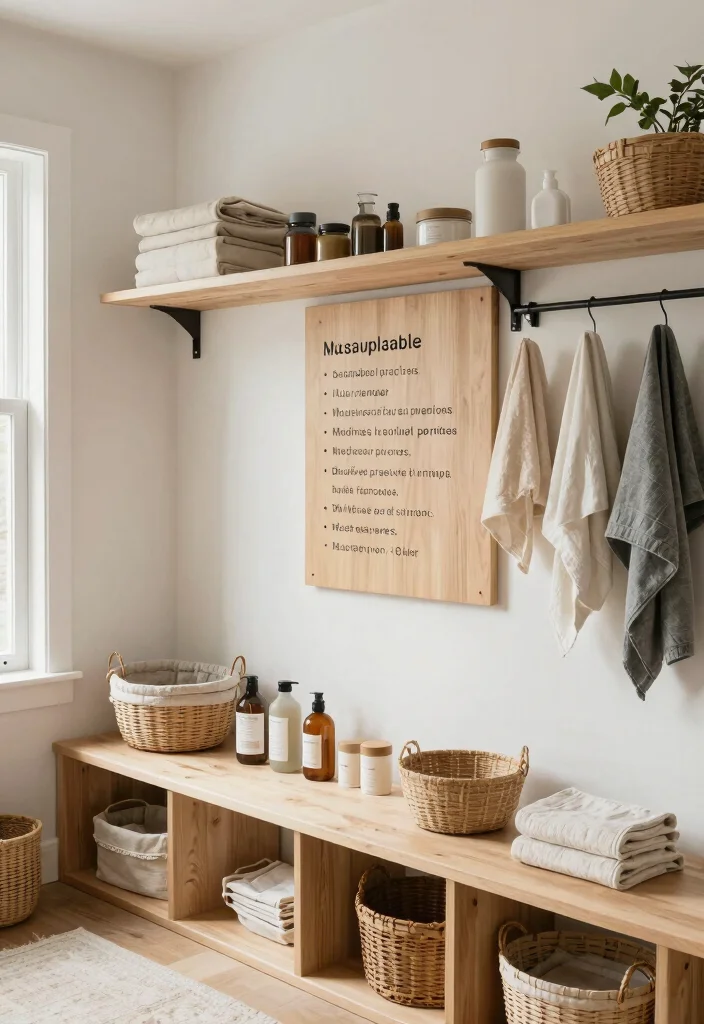 14 Entryway Mudroom Ideas for Organized Everyday Living 14. Mindful Sustainability 0