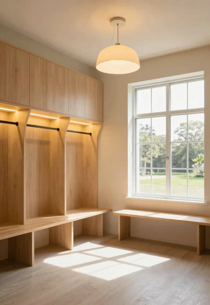 14 Entryway Mudroom Ideas for Organized Everyday Living 9. Smart Lighting Solutions 0