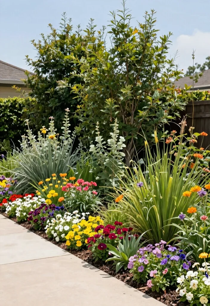 14 Exterior Entryway Ideas for Front Entrances with Curb Appeal 14 14 Exterior Entryway Ideas for Front Entrances with Curb Appeal 4. Native Plant Landscaping 0