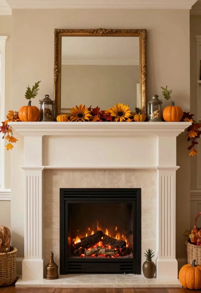 14 Fall Fireplace Mantel Decorating Ideas with Warm Tones 65 14 Fall Fireplace Mantel Decorating Ideas with Warm Tones Conclusion 0