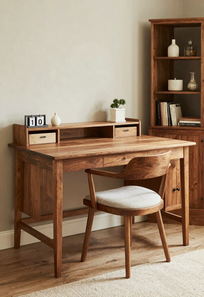 14 Farmhouse Office Ideas with Cozy Rustic Charm 14. Merging Style and Function 0