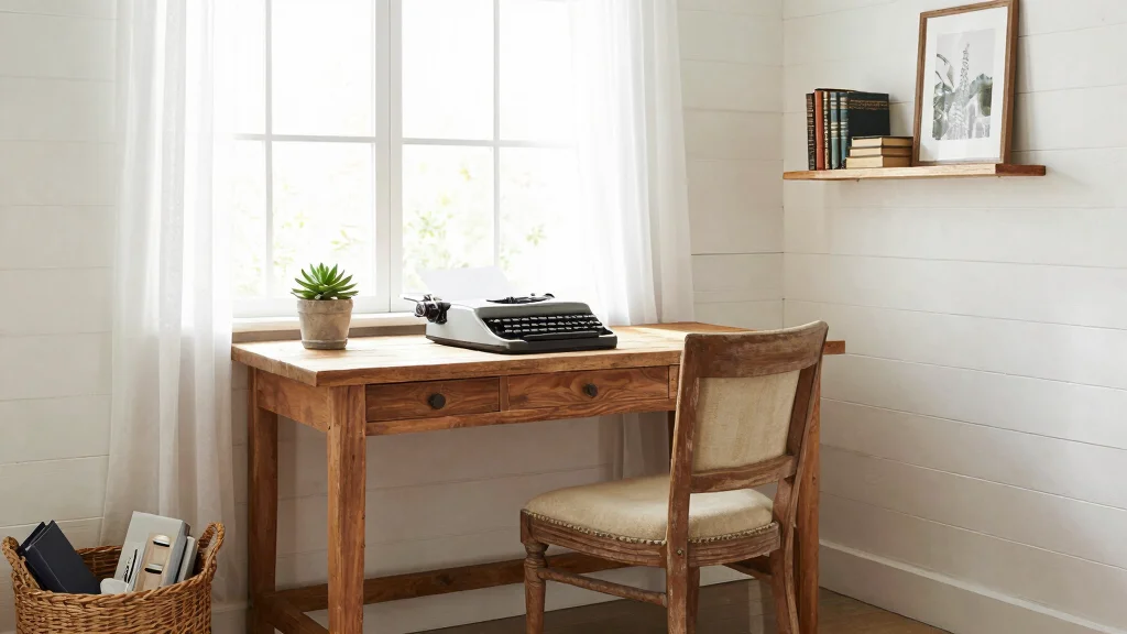 14 Farmhouse Office Ideas with Cozy Rustic Charm