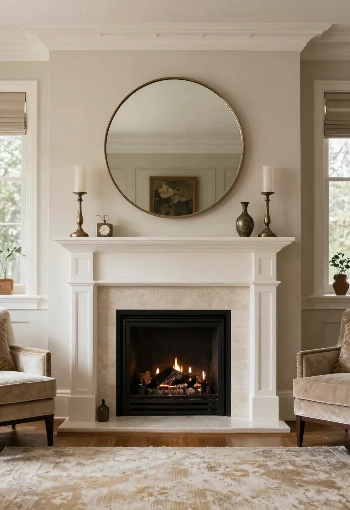 14 Fireplace Decor Ideas for Living Rooms That Feel Finished 4. Create a Focal Point 0