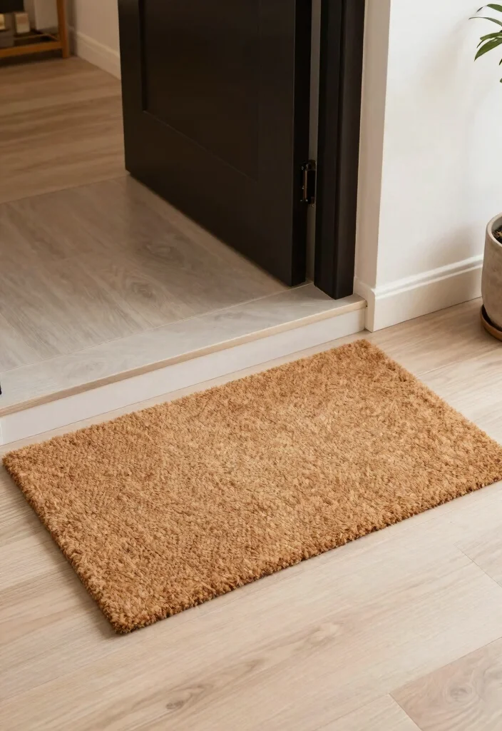 14 Foyer Ideas Entryway Modern with Clean Lines and Texture 53 14 Foyer Ideas Entryway Modern with Clean Lines and Texture 13. A Welcoming Mat 0