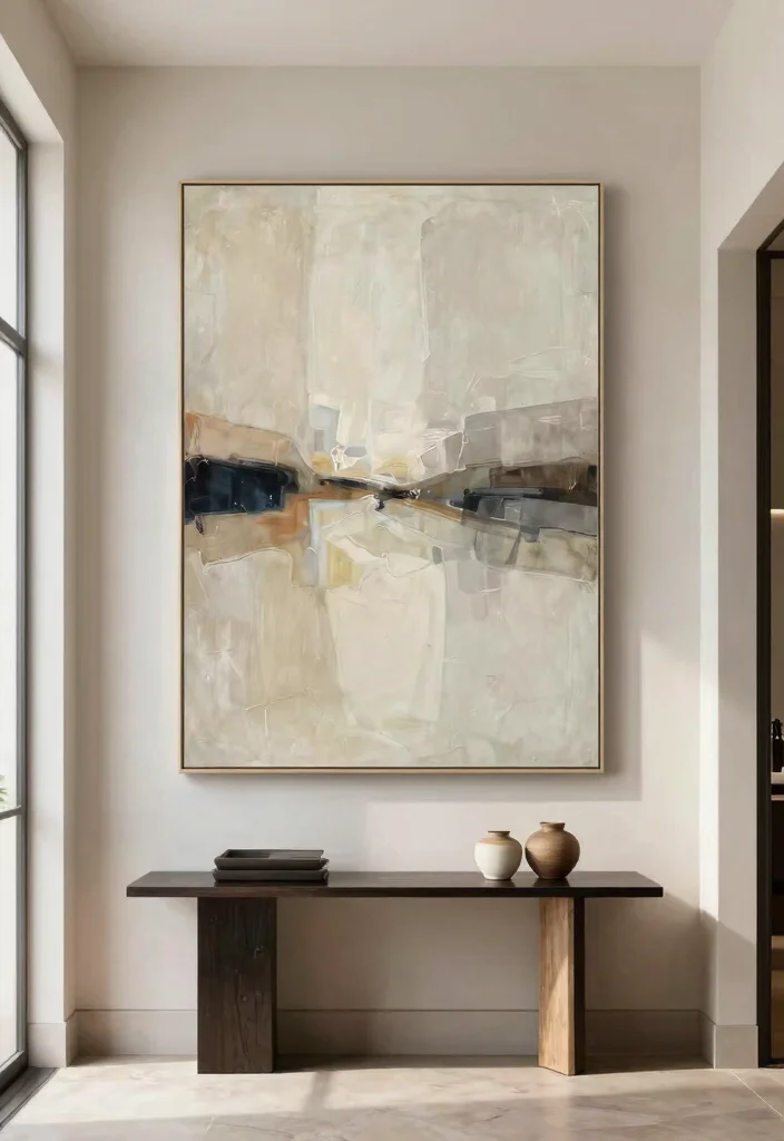 14 Foyer Ideas Entryway Modern with Clean Lines and Texture 25 14 Foyer Ideas Entryway Modern with Clean Lines and Texture 5. Minimalist Artwork 0
