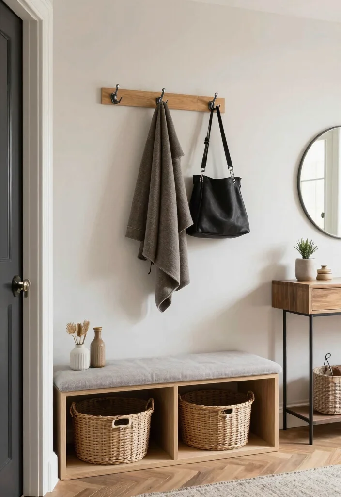 14 Foyer Ideas Entryway Modern with Clean Lines and Texture 38 14 Foyer Ideas Entryway Modern with Clean Lines and Texture 8. Functional Storage Solutions 0
