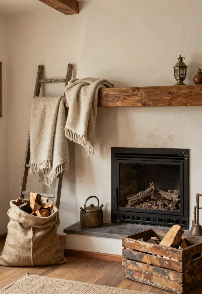 14 French Country Fireplace Ideas with Warm Rustic Details 4. Farmhouse Style Elements 0