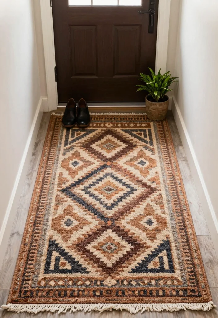 14 Functional Entryway Ideas for Busy Households 40 14 Functional Entryway Ideas for Busy Households 10. Entryway Rugs 0