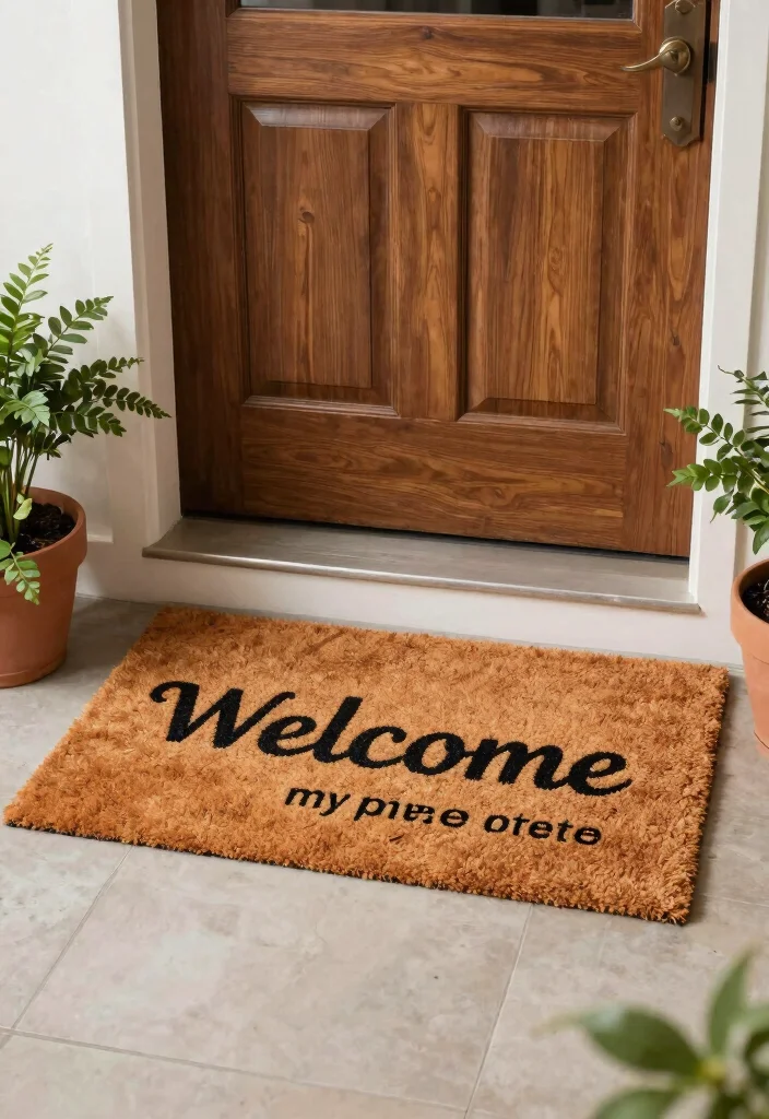 14 Functional Entryway Ideas for Busy Households 52 14 Functional Entryway Ideas for Busy Households 12. Customized Doormats 0