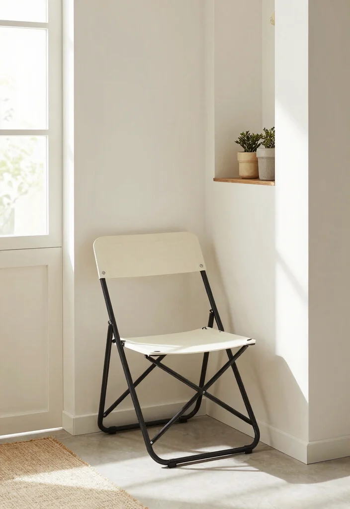 14 Functional Entryway Ideas for Busy Households 64 14 Functional Entryway Ideas for Busy Households 14. Compact Folding Chairs 0