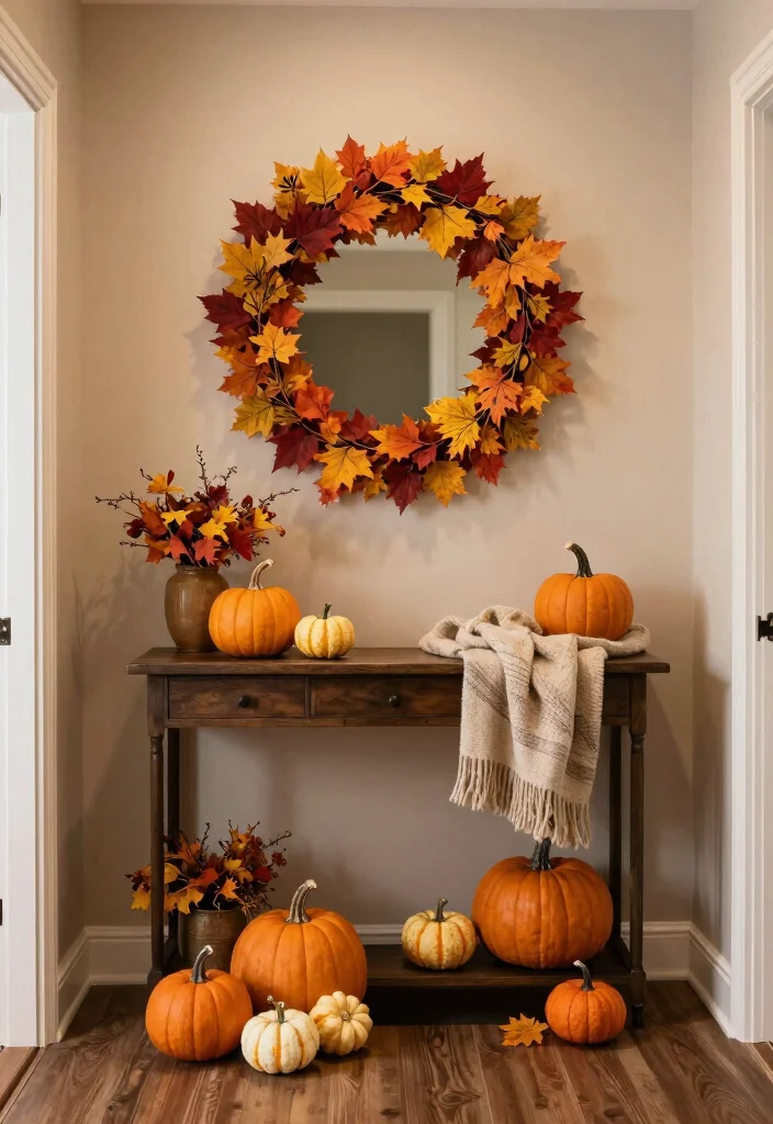 14 Home Foyer Ideas Entryway That Feel Polished and Inviting 41 14 Home Foyer Ideas Entryway That Feel Polished and Inviting 11. Seasonal Decor Changes 0