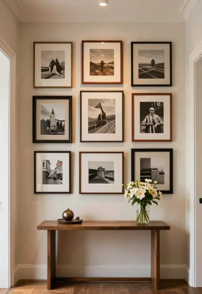 14 Home Foyer Ideas Entryway That Feel Polished and Inviting 3 14 Home Foyer Ideas Entryway That Feel Polished and Inviting 3. Gallery Wall Wonders 0