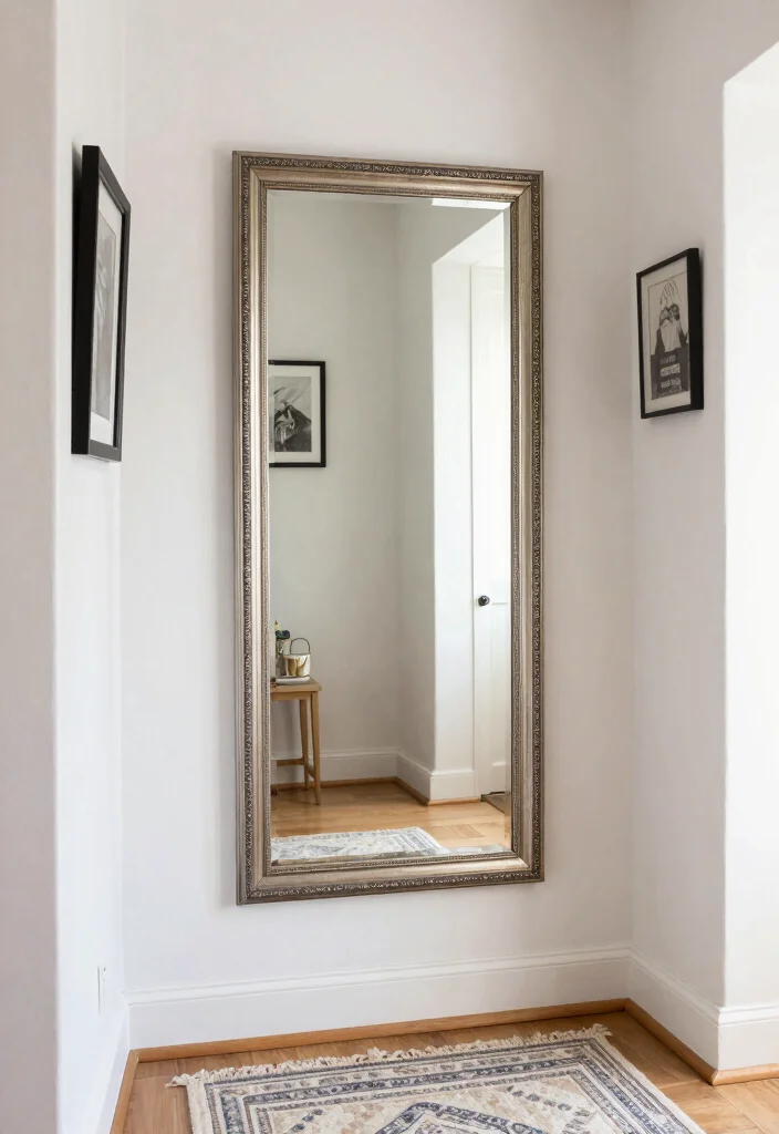 14 Home Foyer Ideas Entryway That Feel Polished and Inviting 8 14 Home Foyer Ideas Entryway That Feel Polished and Inviting 8. Reflective Surfaces 0