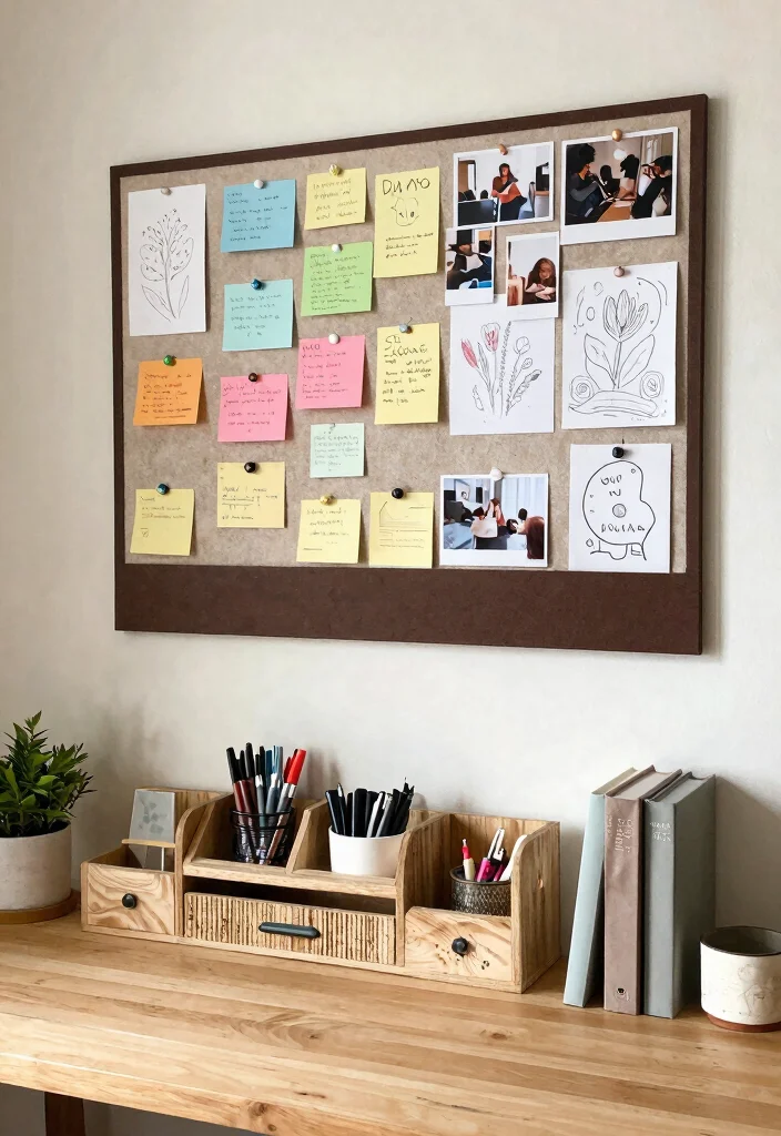 14 Home Office Decorating Ideas for a Finished Look 8. Incorporate a Personal Touch with DIY Decor 0