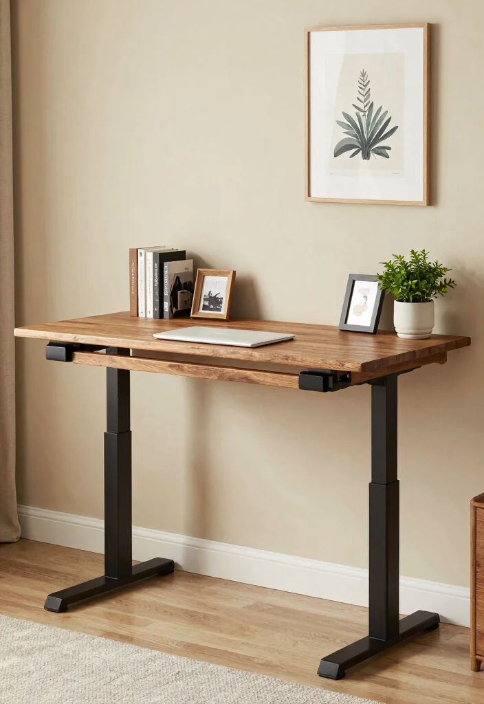 14 Home Office Standing Desk Ideas for Healthier Workdays 53 14 Home Office Standing Desk Ideas for Healthier Workdays 13. Custom Built Standing Desk 0