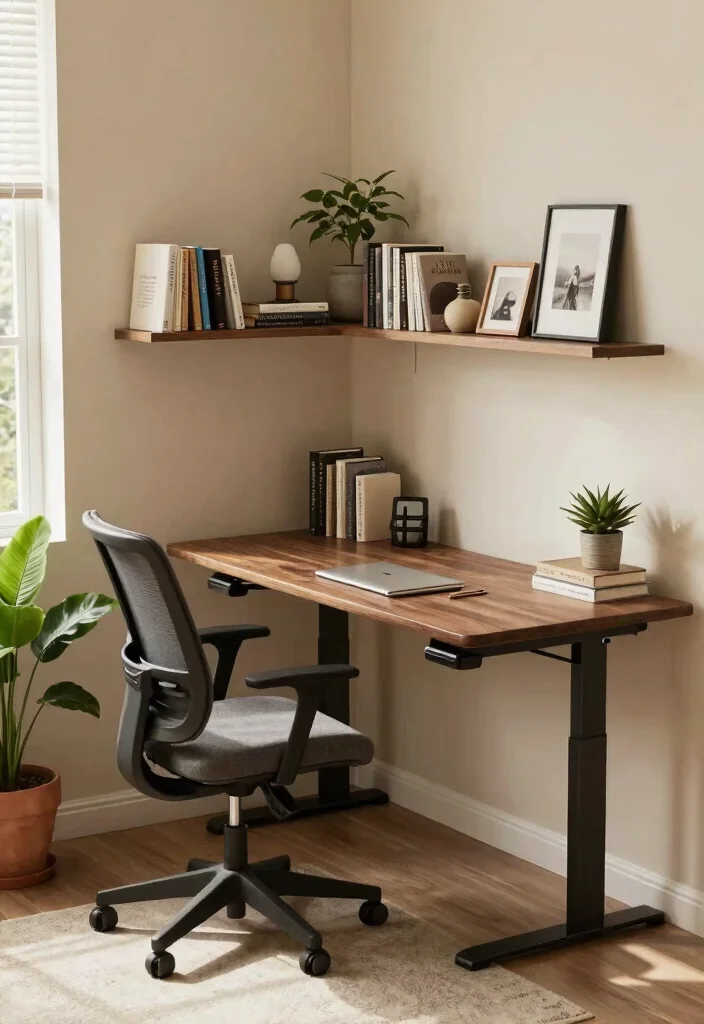 14 Home Office Standing Desk Ideas for Healthier Workdays 2 14 Home Office Standing Desk Ideas for Healthier Workdays 2. L Shaped Standing Desk 0