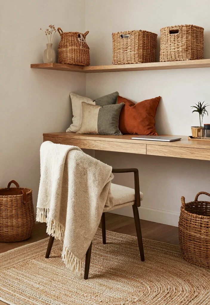 14 Home Office in Bedroom Ideas That Feel Separate 61 14 Home Office in Bedroom Ideas That Feel Separate 11. Textured Decor 0