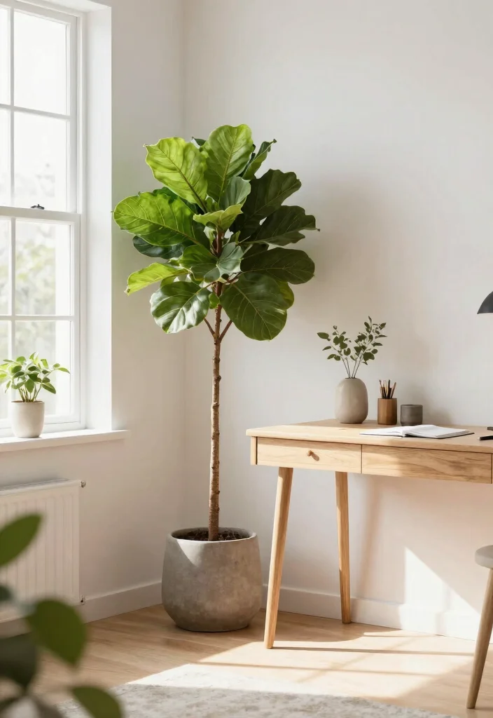 14 Home Office in Bedroom Ideas That Feel Separate 48 14 Home Office in Bedroom Ideas That Feel Separate 8. Natural Elements 0