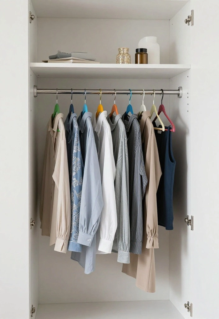 14 Ideas Para Closet Pequeños for Small Rooms That Feel Organized 60 14 Ideas Para Closet Pequeos for Small Rooms That Feel Organized 10. Opt for Slim Hangers 0