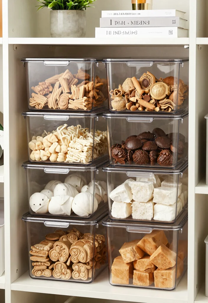 14 Ideas Para Closet Pequeños for Small Rooms That Feel Organized 59 14 Ideas Para Closet Pequeos for Small Rooms That Feel Organized 9. Use Clear Storage Bins 0