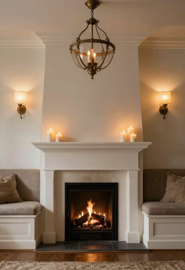 14 Inglenook Fireplace Ideas with Built In Cozy Seating 63 14 Inglenook Fireplace Ideas with Built In Cozy Seating 13. Lighting Options Around the Fireplace 0