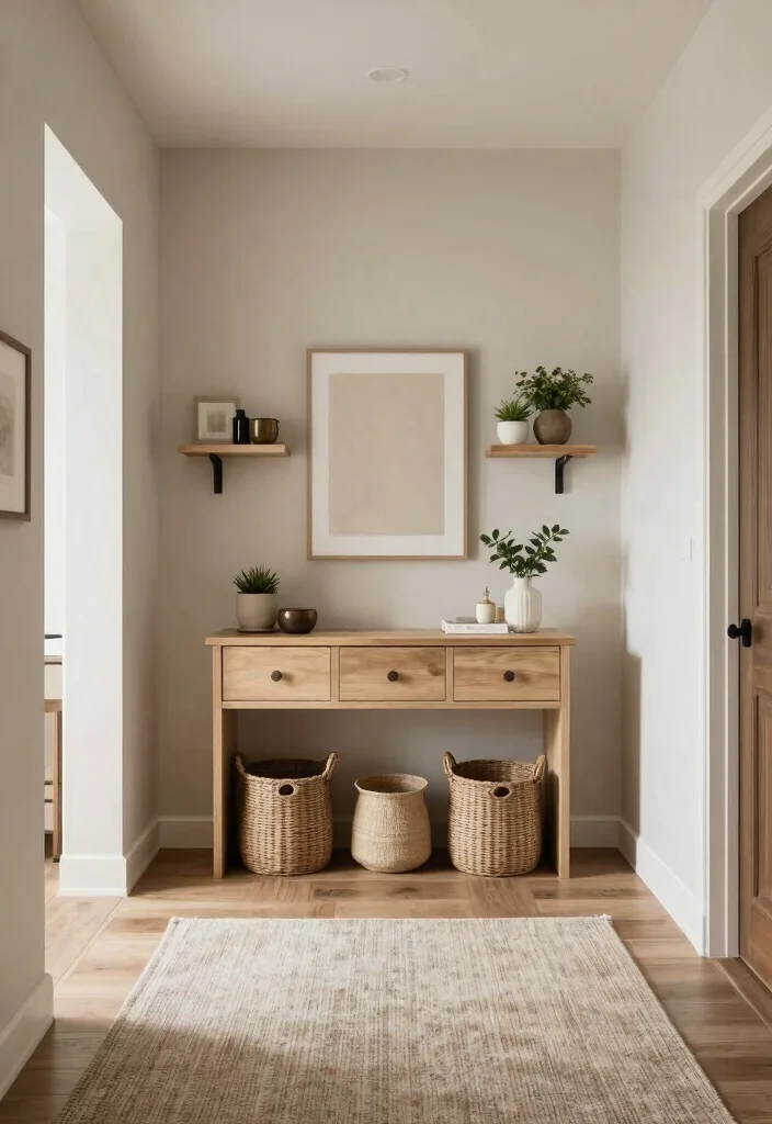 14 Large Foyer Entryway Ideas with Grand First Impressions 9. Integrated Storage Solutions 0