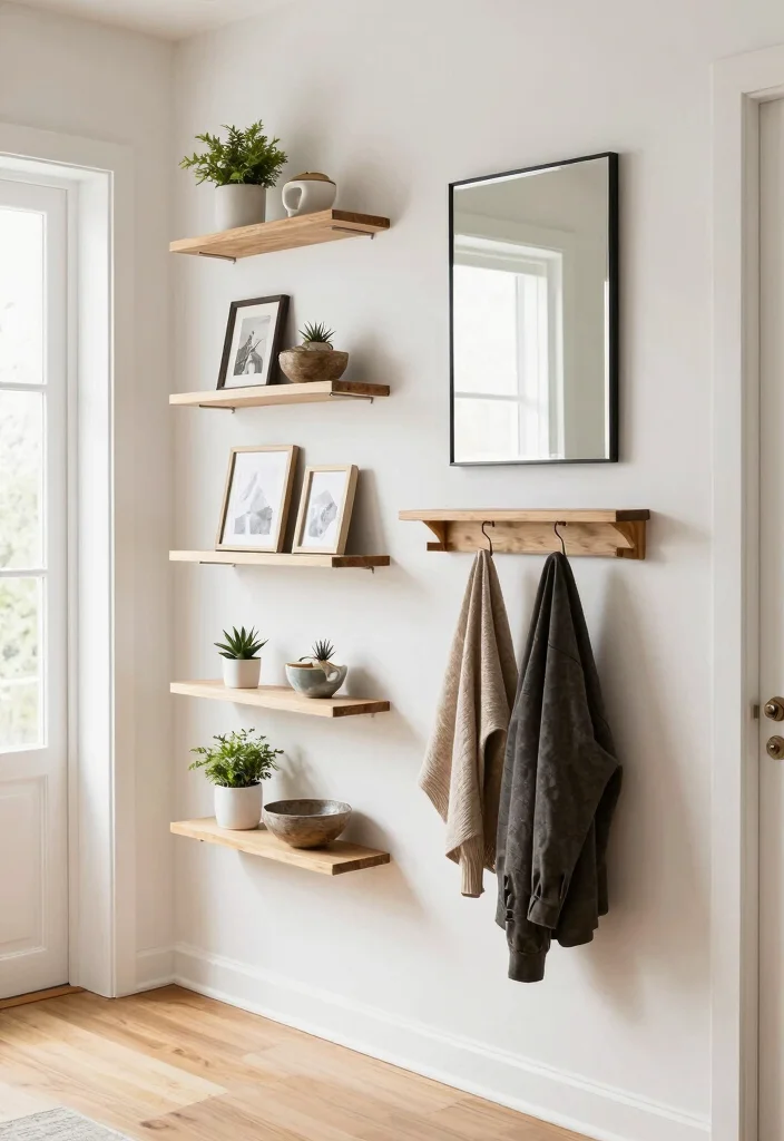 14 Long Narrow Entryway Ideas That Feel Balanced 1. Embrace Vertical Storage Solutions 0