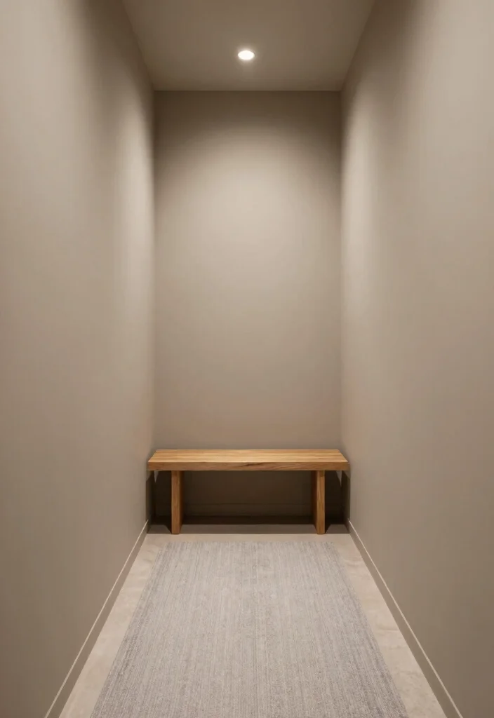 14 Long Narrow Entryway Ideas That Feel Balanced 8. Opt for a Muted Color Palette 0