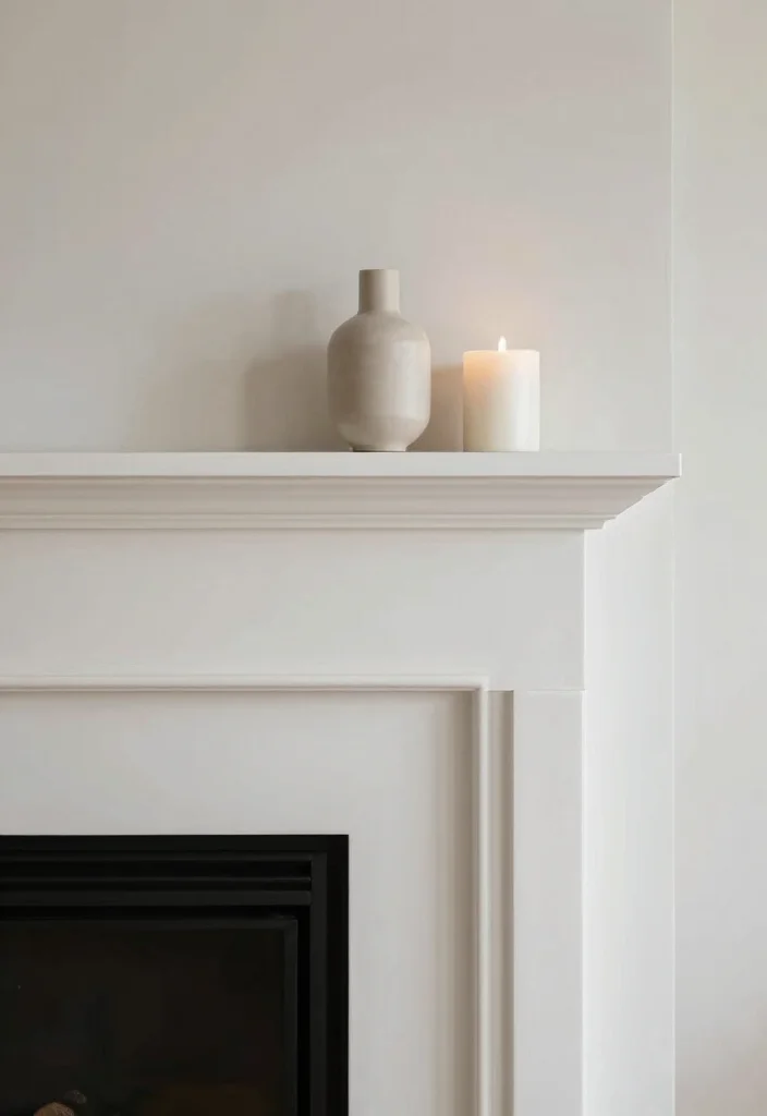 14 Mantle Decorating Ideas for Every Season 6. Minimalist Chic 0