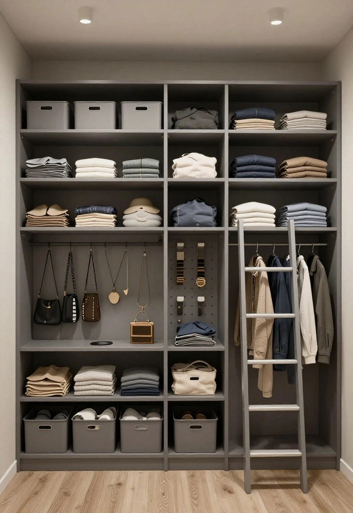 14 Mini Walk-In Closet Ideas for Small Spaces with Smart Layouts 1 14 Mini Walk In Closet Ideas for Small Spaces with Smart Layouts 1. Vertical Storage Solutions 0