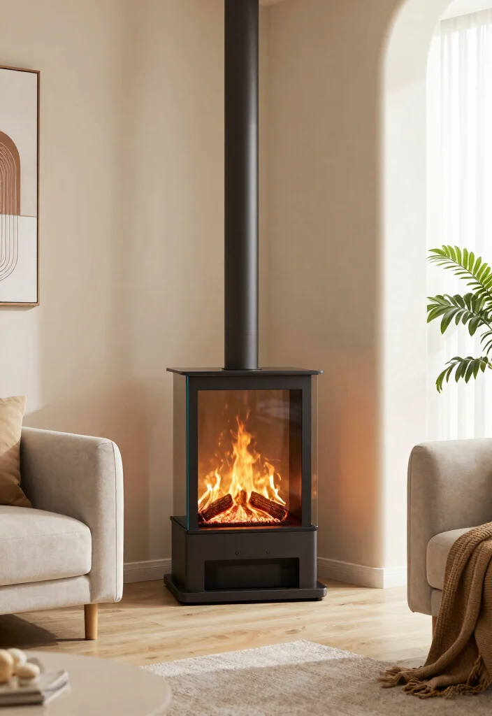 14 Modern Corner Fireplace Ideas for Clean Contemporary Homes 8. Contemporary Ethanol Fireplaces 0